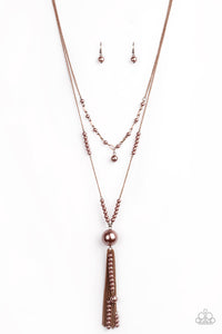 Paparazzi ~ Abstract Elegance ~ Copper Necklace Set