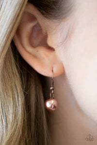 Paparazzi ~ Abstract Elegance ~ Copper Necklace Set
