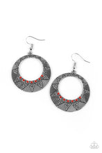 Load image into Gallery viewer, Paparazzi ~ Adobe Dusk ~ Red Earrings