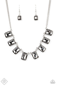 Paparazzi ~ After Party Access ~ Silver Necklace Set (Fashion Fix Exclusive)