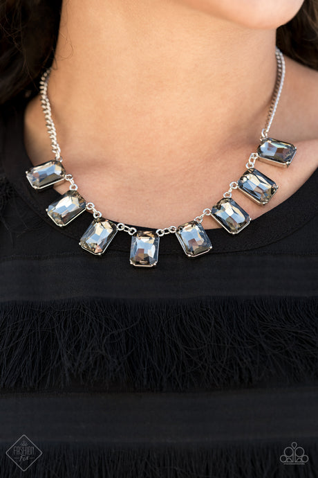 Paparazzi ~ After Party Access ~ Silver Necklace Set (Fashion Fix Exclusive)
