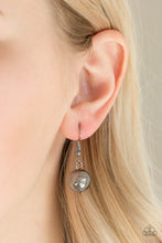 Load image into Gallery viewer, Paparazzi ~ All About Attitude ~ Black/Gunmetal Necklace Set