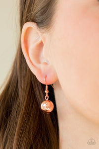 Paparazzi ~ All About Attitude ~ Copper Necklace Set