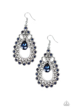Load image into Gallery viewer, Paparazzi ~ All About Business ~ Blue Earrings