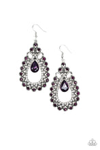 Load image into Gallery viewer, Paparazzi - All About Business - Purple Earring - Klassy Jewelz Boutique
