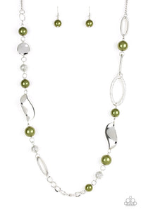 Paparazzi ~ All About Me ~ Green Necklace Set