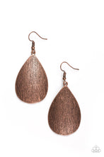 Load image into Gallery viewer, Paparazzi ~ All Allure ~ Copper Earrings