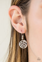 Load image into Gallery viewer, Paparazzi - All The Time In The WHIRL - Silver Filigree Necklace Set - Klassy Jewelz Boutique