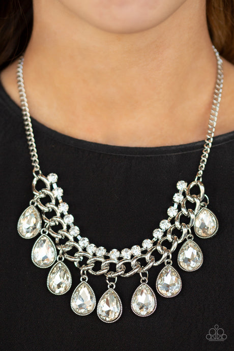 Paparazzi ~ All Toget-HEIR Now ~ White Necklace Set