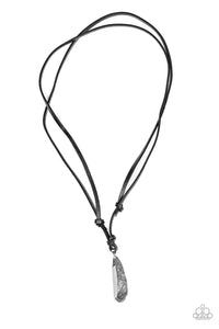 Paparazzi - Am I METEORITE? - Silver Urban Necklace - Klassy Jewelz Boutique