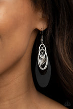 Load image into Gallery viewer, Paparazzi ~ Ambitious Allure ~ Black Earrings
