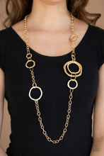 Load image into Gallery viewer, Paparazzi ~ Amped Up Metallics ~ Gold Necklace Set