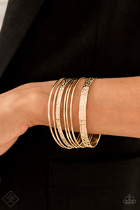 Paparazzi ~ Magnificent Musings ~ Fashion Fix Complete Trend Blend ~ Gold Necklace Set