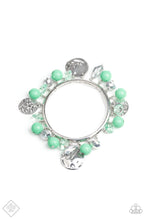 Load image into Gallery viewer, Paparazzi ~  Prismatic Sheen ~ Green Necklace and Bracelet Set (Fashion Fix Exclusive)