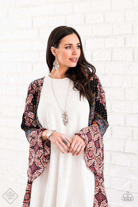 Paparazzi ~ Sunset Sightings ~ Fashion Fix Complete Trend Blend ~ Orange Necklace Set