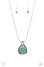 Load image into Gallery viewer, Paparazzi ~ Artisan Adventure ~ Blue Turquoise Necklace and Bracelet Set (Fashion Fix Exclusive)