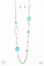 Load image into Gallery viewer, Paparazzi ~ Artisan Artifact ~ Blue Turquoise Necklace Set (Fashion Fix Exclusive)