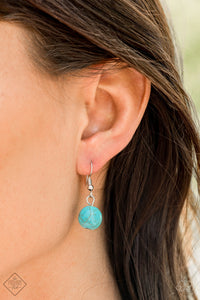 Paparazzi ~ Artisan Artifact ~ Blue Turquoise Necklace Set (Fashion Fix Exclusive)