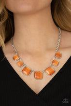 Load image into Gallery viewer, Paparazzi - Aura Allure - Orange Necklace Set