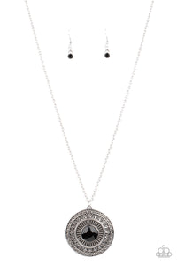 Paparazzi ~ Aztec Apex ~ Black Necklace Set
