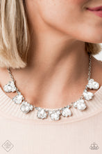 Load image into Gallery viewer, Paparazzi ~ BLING to Attention ~ White Necklace Set (Fashion Fix Exclusive)