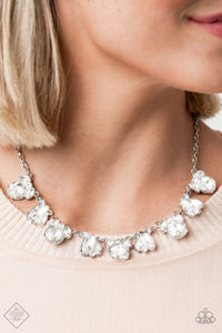 Paparazzi ~ BLING to Attention ~ White Necklace Set (Fashion Fix Exclusive)