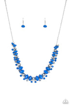 Load image into Gallery viewer, Paparazzi ~ BRAGs To Riches ~ Blue Necklace Set