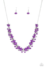 Load image into Gallery viewer, Paparazzi ~ BRAGs To Riches ~ Purple Necklace Set