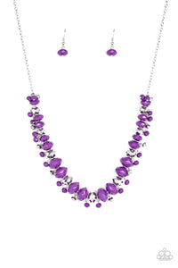 Paparazzi ~ BRAGs To Riches ~ Purple Necklace Set