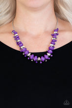 Load image into Gallery viewer, Paparazzi ~ BRAGs To Riches ~ Purple Necklace Set