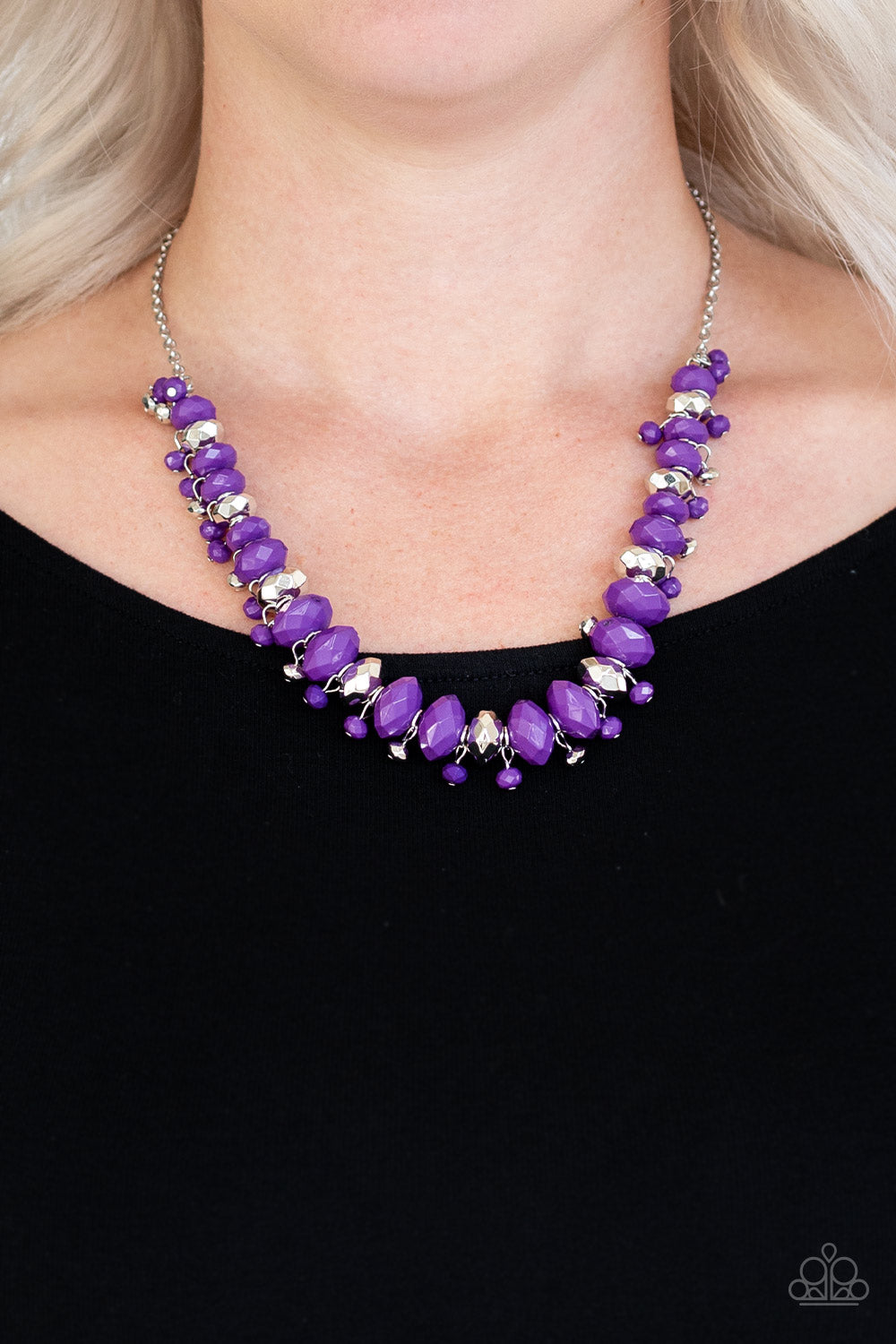 Paparazzi ~ BRAGs To Riches ~ Purple Necklace Set