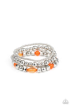 Load image into Gallery viewer, Paparazzi ~ Babe-alicious ~ Orange Bracelet