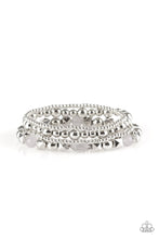 Load image into Gallery viewer, Paparazzi ~ Babe-alicious ~ Silver Bracelet