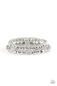 Paparazzi ~ Babe-alicious ~ Silver Bracelet
