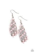 Load image into Gallery viewer, Paparazzi ~ Ballroom Waltz ~ Pink Earrings