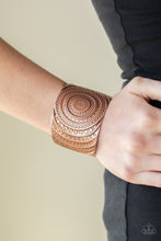 Load image into Gallery viewer, Paparazzi ~ Bare Your Sol ~ Copper Cuff Bracelet