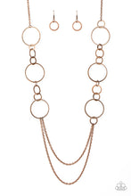 Load image into Gallery viewer, Paparazzi ~ Basic Babe ~ Copper Necklace Set