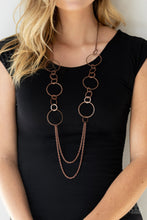 Load image into Gallery viewer, Paparazzi ~ Basic Babe ~ Copper Necklace Set