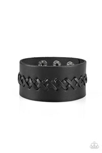 Paparazzi ~ Be A Sport ~ Men's Black Urban Bracelet