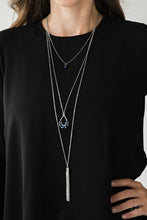 Load image into Gallery viewer, Paparazzi ~ Be Fancy ~ Blue  Necklace Set