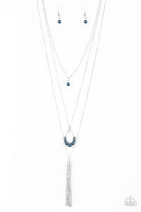 Paparazzi ~ Be Fancy ~ Blue  Necklace Set