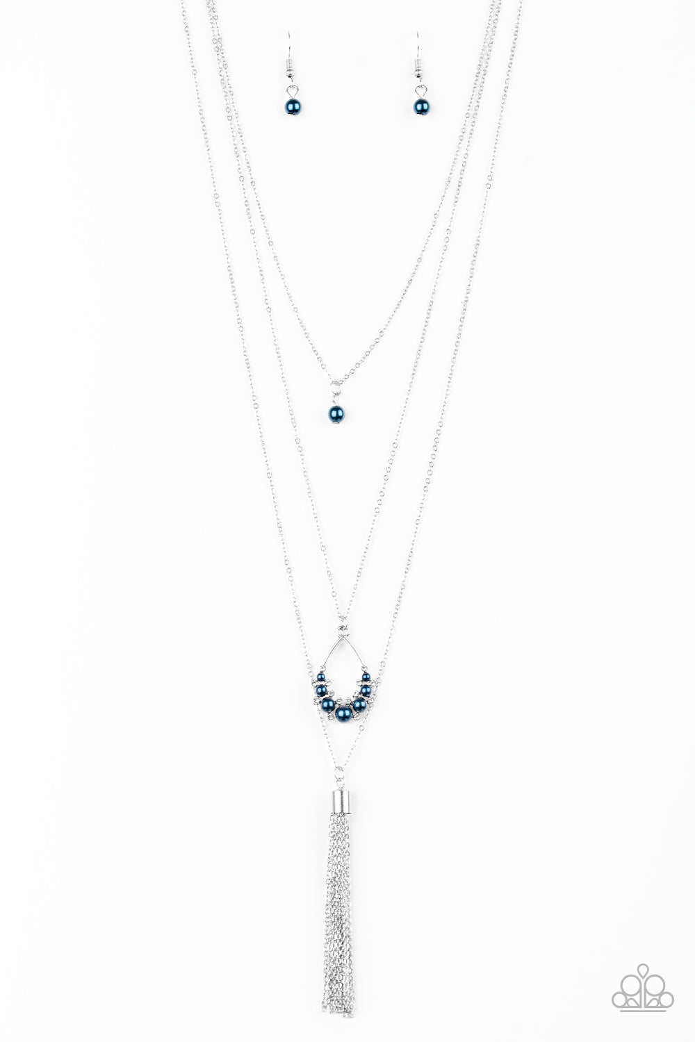 Paparazzi ~ Be Fancy ~ Blue  Necklace Set