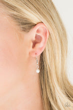 Load image into Gallery viewer, Paparazzi ~ Be Fancy ~ White Necklace Set