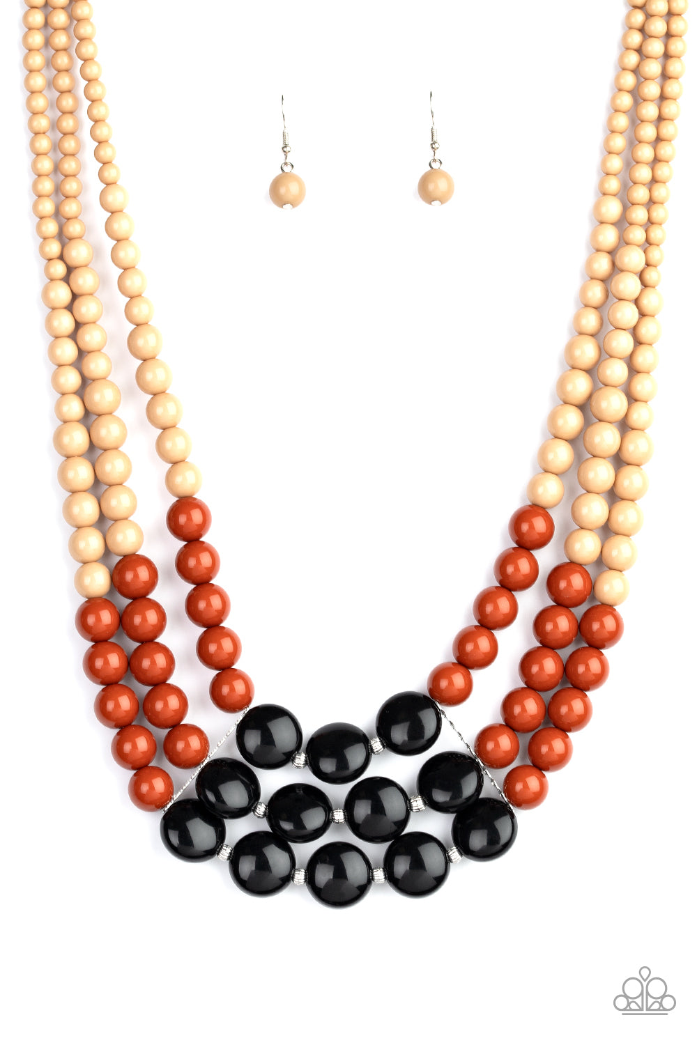 Paparazzi ~ Beach Bauble ~ Multi Beaded Necklace Set