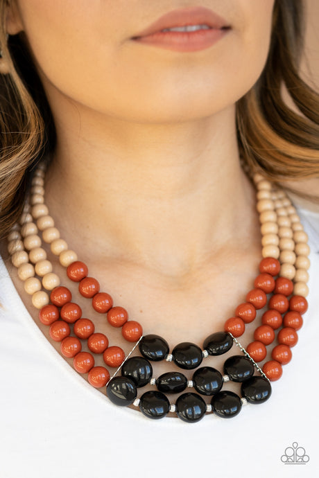 Paparazzi ~ Beach Bauble ~ Multi Beaded Necklace Set