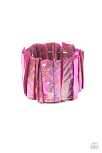 Paparazzi ~ Beach Blast ~ Pink Bracelet