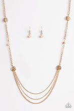 Load image into Gallery viewer, Paparazzi ~ Beach Breeze ~ Gold Necklace Set