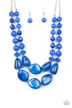 Load image into Gallery viewer, Paparazzi ~ Beach Glam ~ Blue Necklace Set