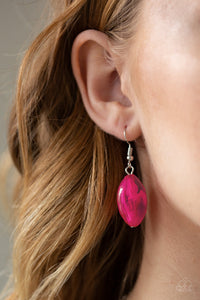Paparazzi ~ Beachfront Beauty ~ Pink Necklace Set