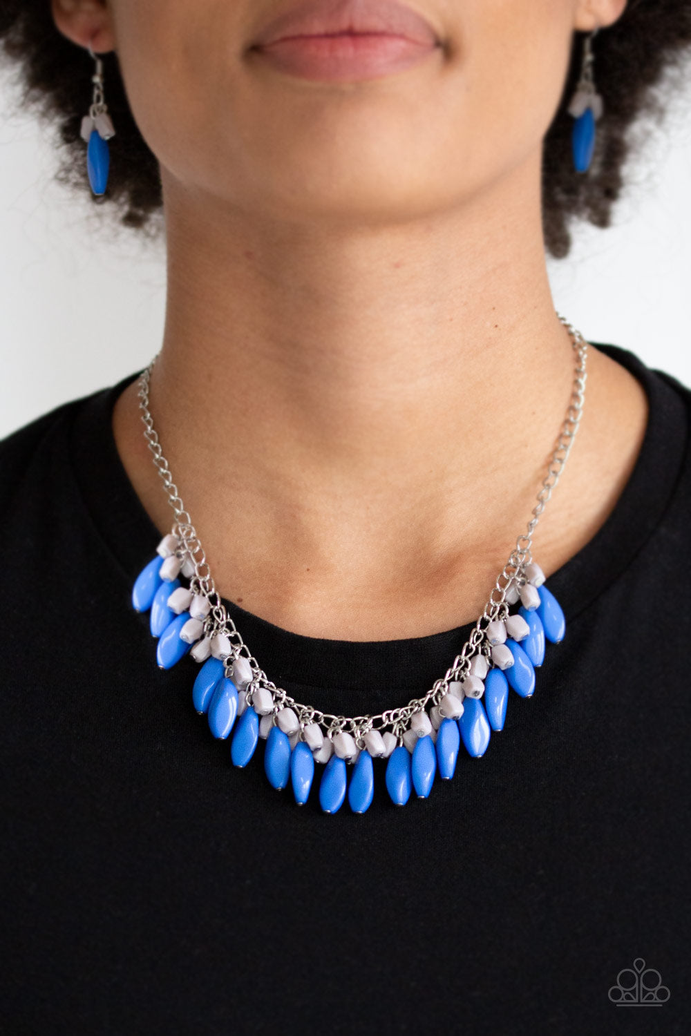 Paparazzi ~ Bead Binge ~ Blue Necklace Set